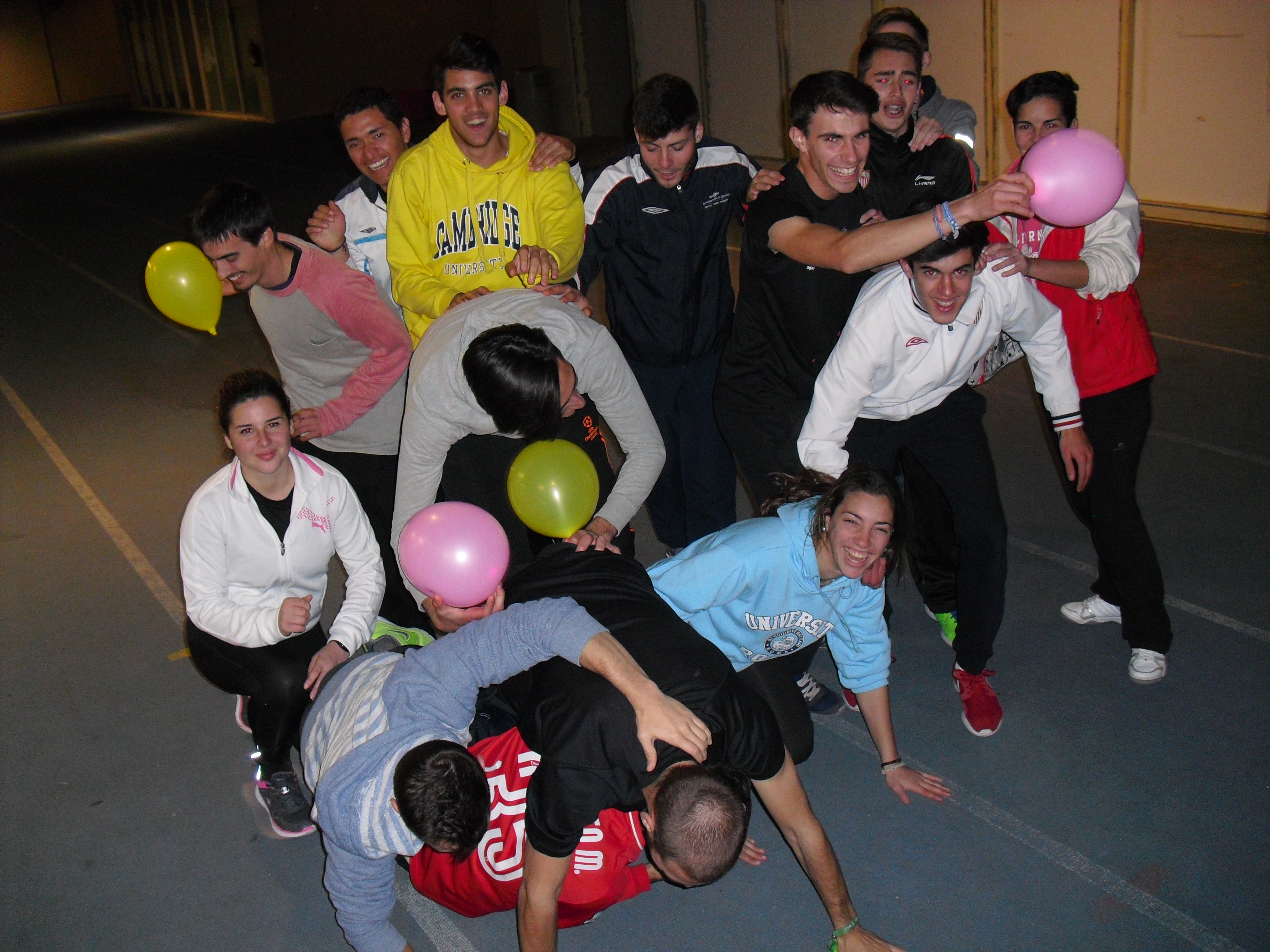 juegos con globos alumnos tafad sevilla